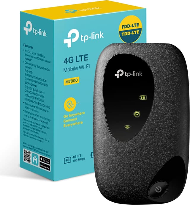 Detalle de TP-Link M7000 Router 4G móvil 150 Mbps