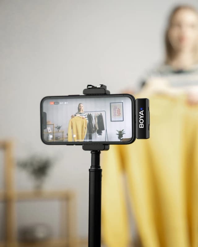 Thumbnail 14 de Boya Boyalink 2 kabelloses Lavalier-Set 300 m