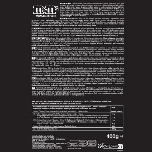 Thumbnail 1 de Ecrin M&M'S 400g Love You đ«