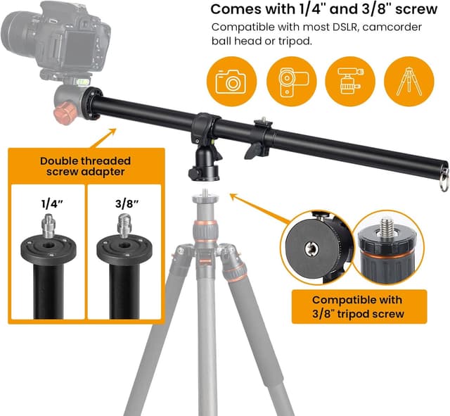 Thumbnail 4 de Tarion Brazo de extensión para trípode 12,6