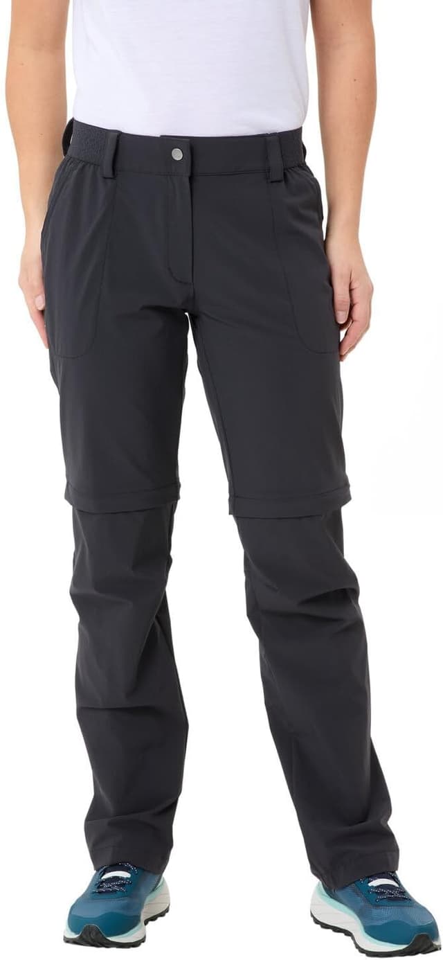 Detalle 2 de VAUDE Damen Trekkinghose Farley Stretch Zo Pants II mit abnehmbaren Hosenbeinen