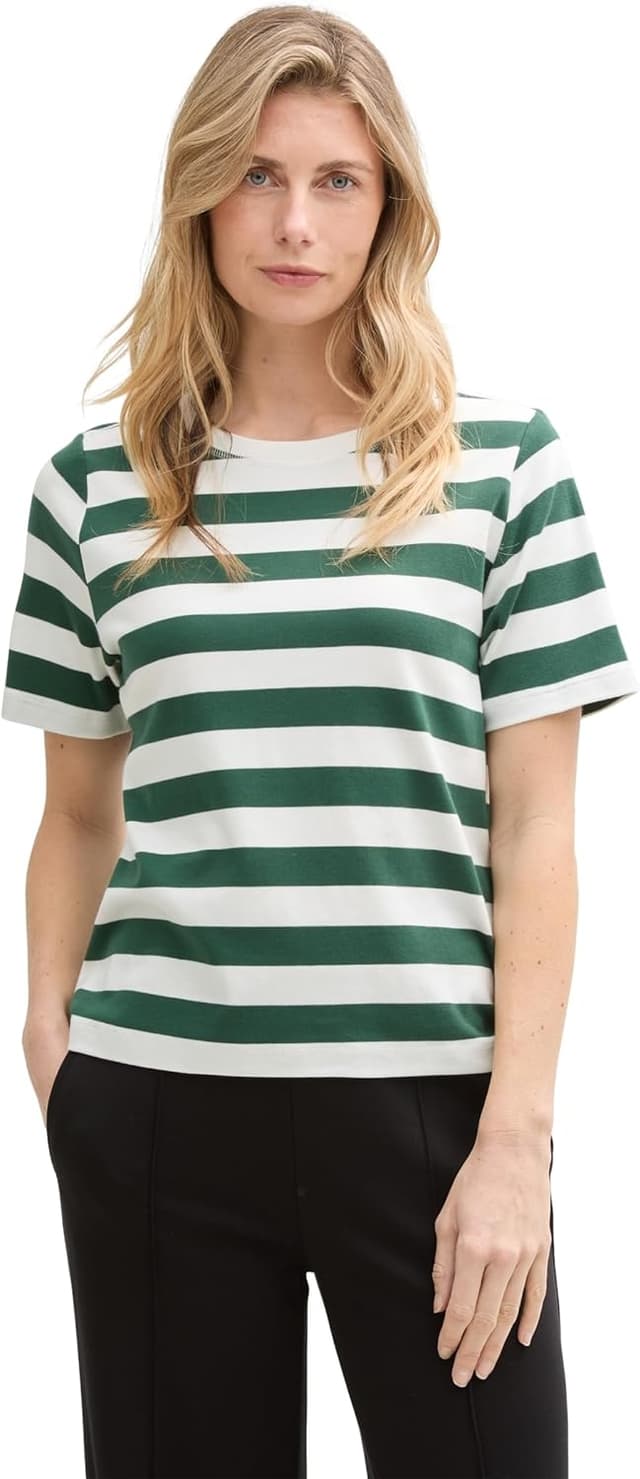 Detalle de TOM TAILOR 1045964 T-Shirt donna a maniche corte