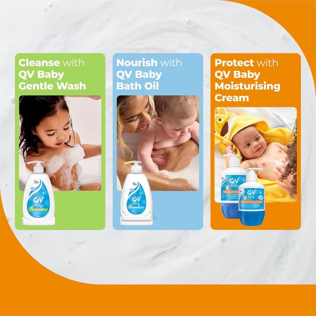 Thumbnail 5 de QV Baby Gentle Wash 500ml gentle body wash for sensitive skin
