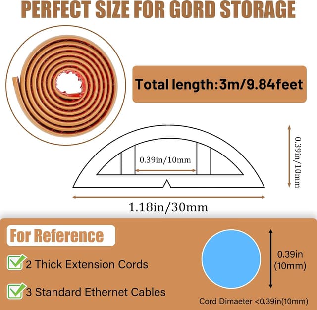 Detalle 2 de DIKARIYA Kabelkanal 3 cm x 3 m 🔌
