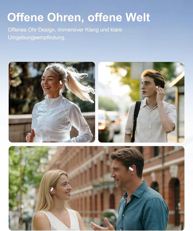 Thumbnail 6 de Open Ear Kopfhörer Bluetooth 5.4 50 Std