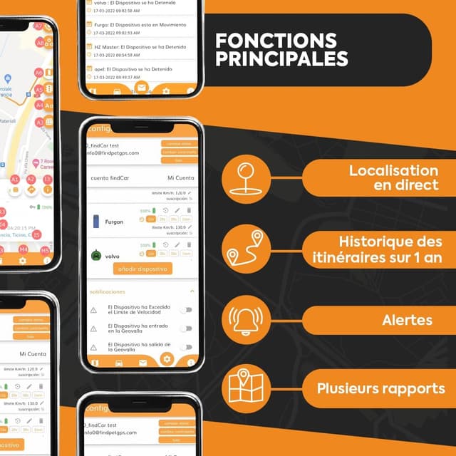 Detalle 2 de FindCar Traceur GPS pour véhicule