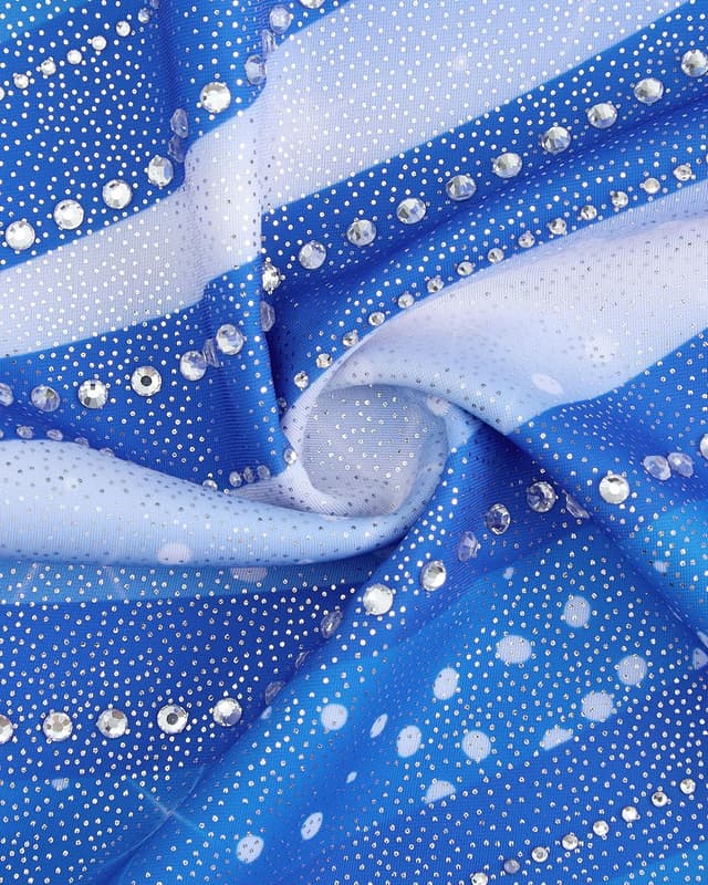 Detalle de JiAmy Gymnastics leotard set 85% polyester