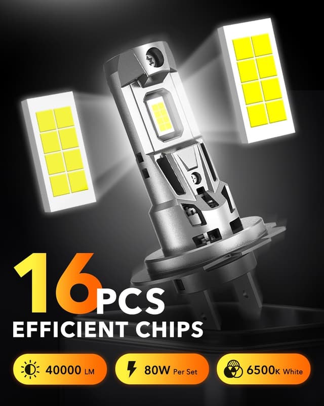 Detalle 2 de OXILAM H7 LED Bulb 40000LM