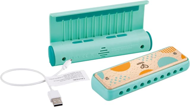 Detalle 2 de Hape Learn with Lights Harmonica (Light-up Musical Toy) for Kids 3+