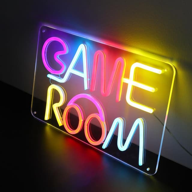 Thumbnail 5 de DWOOKE Gaming-Neon Schild mit USB Kabel