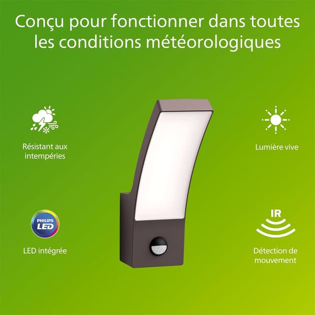 Thumbnail 2 de Philips Splay Applique Extérieure LED 12 W