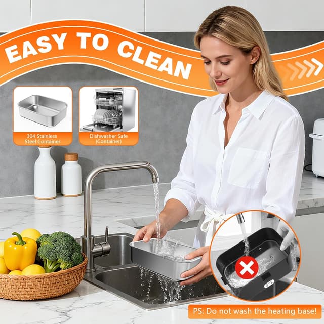 Thumbnail 6 de Electric Lunch Box 2.8L 100W Fast Heating