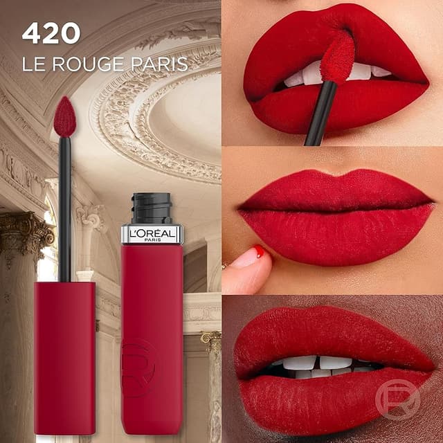 Thumbnail 3 de L'Oréal Paris Infaillible Matte Resistance 420 True Romance 💄