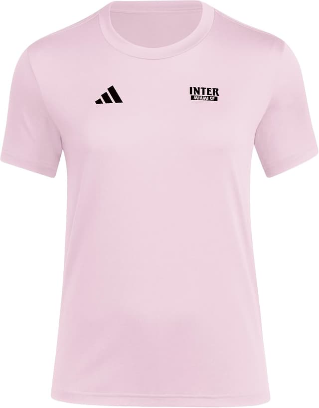 Detalle de adidas Women’s Inter Miami CF Local Warp Pre-Game T-Shirt (Short Sleeve)