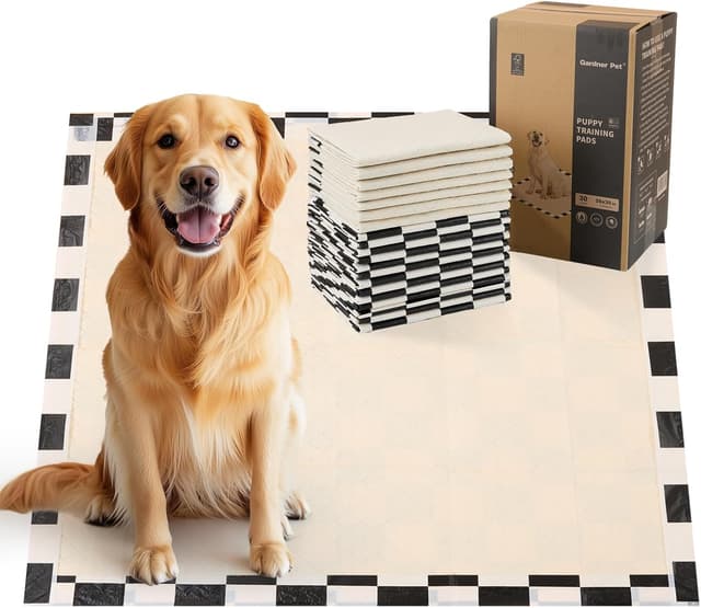 Thumbnail 6 de Gardner Pet Patterned Large Puppy Pads 71x76cm (30 Pack) – super absorbent, thicker leak-proof training pads
