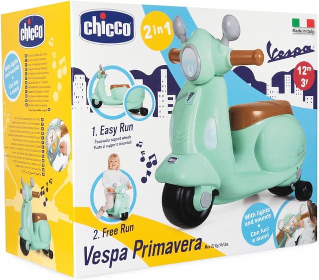 Thumbnail 5 de Chicco Vespa Primavera Trottine Azur 1–3 ans