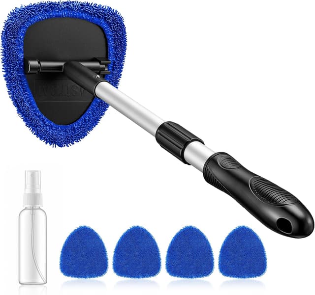 Detalle de AstroAI Windshield Cleaner with 4 Microfiber Pads