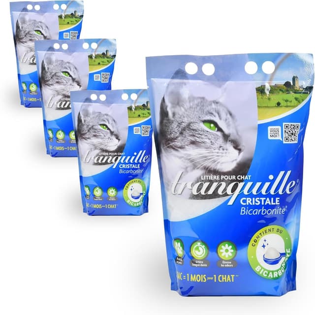Imagen de Tranquille Litière cristale 4L 🐱 en OfertitasTOP