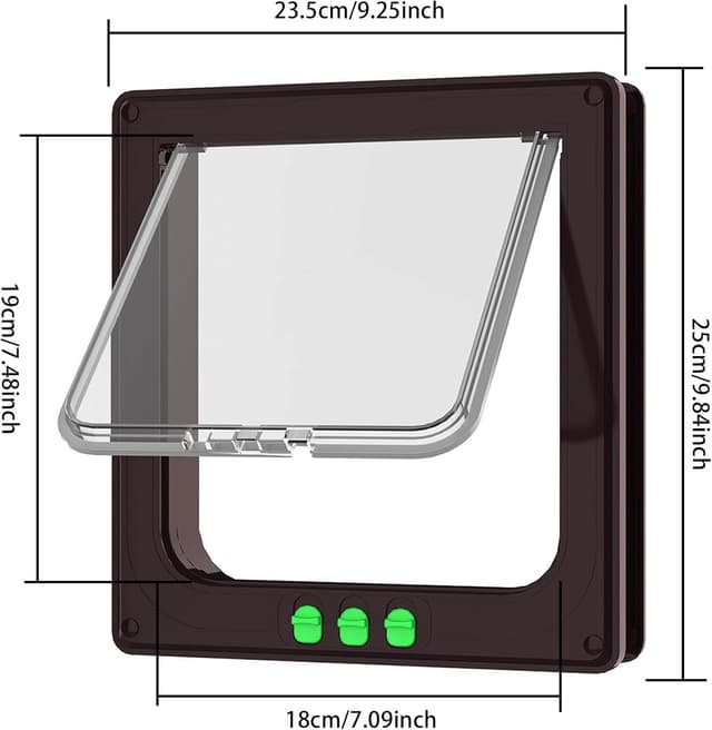 Thumbnail 2 de Moaobooh Katzentür Katzentür wetterfest 2–5 cm Dicke