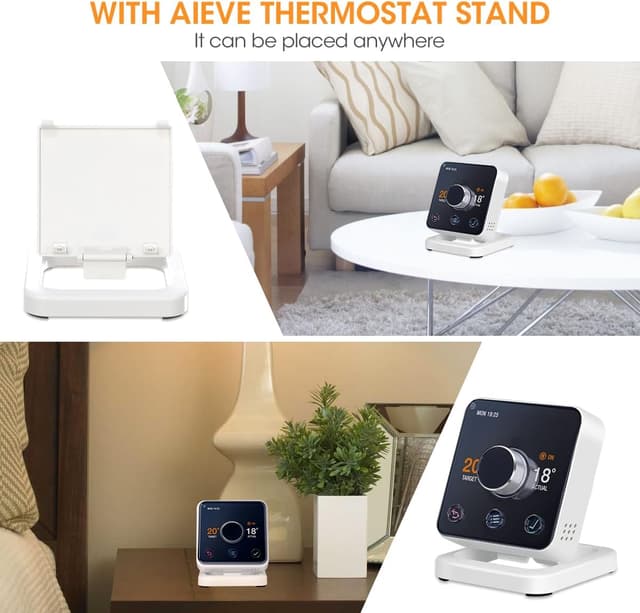 Detalle 1 de Aieve holder stand for Hive thermostat (free-standing mounting bracket for Active Heating models)