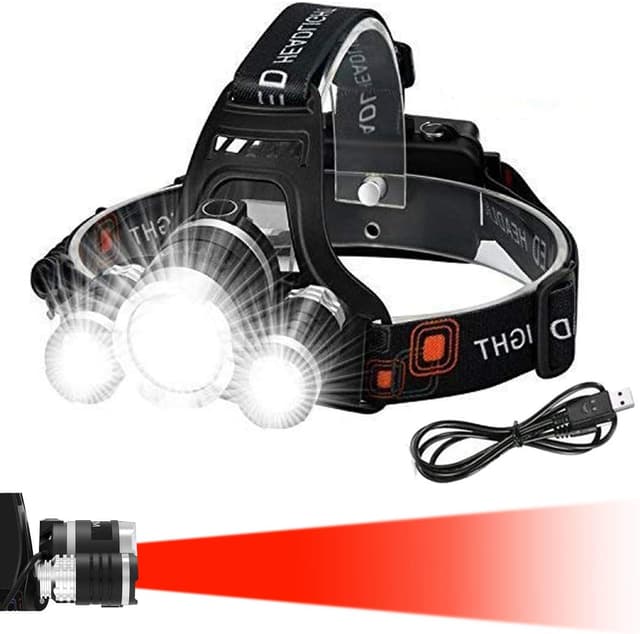 Thumbnail 6 de Victoper Head Torch 6000 Lumen Rechargeable Headlamp 🔦