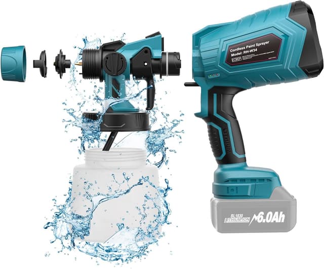 Thumbnail 6 de Kabelloses Farbsprühsystem für Makita 18V, 3 Muster