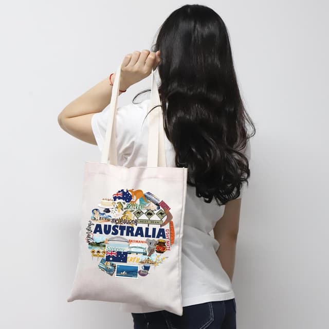 Thumbnail 6 de Australia Tote Bag souvenir – soft polyester travel carry bag