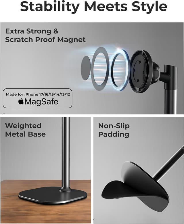 Thumbnail 3 de COOPER MagStand Adjustable MagSafe iPhone Stand