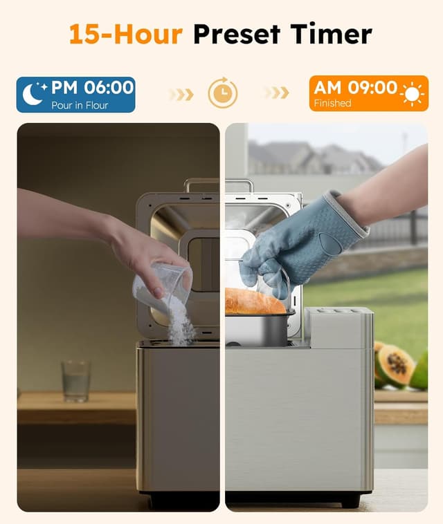 Thumbnail 4 de OSIPOTO 17-in-1 Bread Maker š