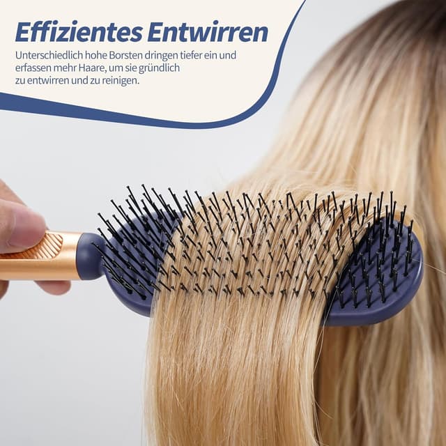 Detalle 1 de SHINLEA Entwirrende Haarbürste für nasses Haar