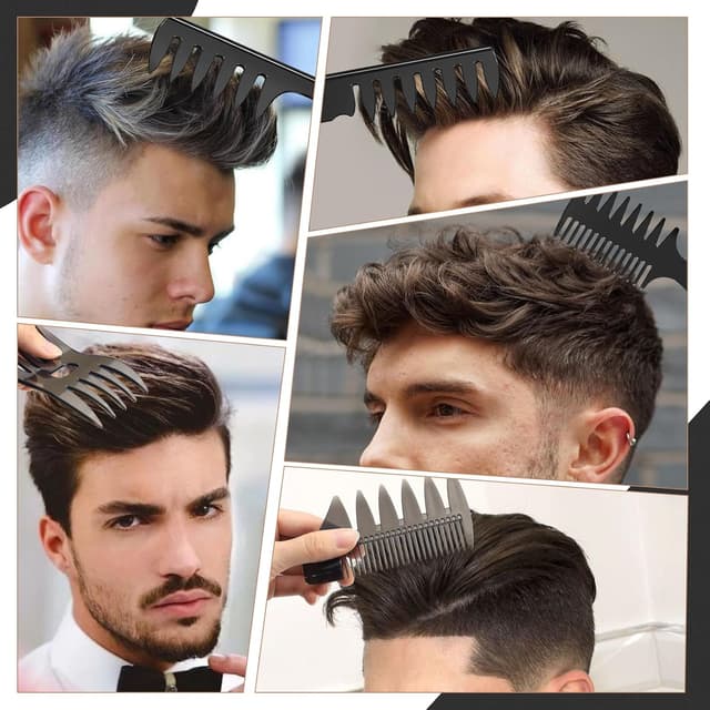 Thumbnail 5 de DUAIU Kamm Männer Styling Set 7-teilig Haarstyling