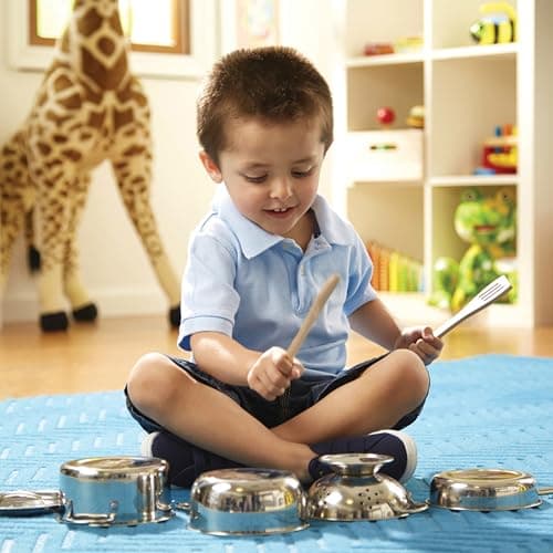 Thumbnail 1 de Melissa & Doug Juego de Ollas y Sartenes 🍳 Cocina Creativa para Niños