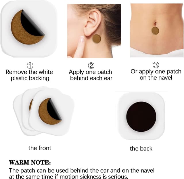 Thumbnail 6 de Motion sickness patches 30 count, fast relief
