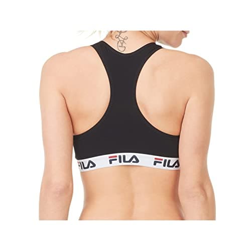 Detalle 2 de Fila FU6042 Sujetador Mujer, Negro (Black)