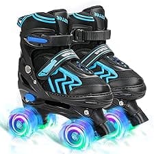 Imagen de Roller Skates Adjustable for Kids with Light-Up Wheels 🛼 en OfertitasTOP