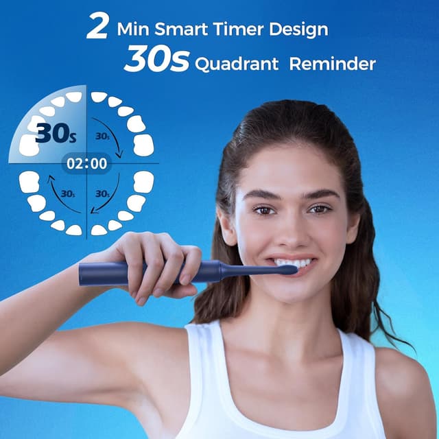 Thumbnail 6 de Electric Toothbrush with 8 Replacement Heads