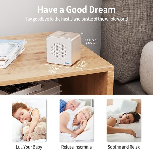 Thumbnail 2 de Renpho Machine à bruit blanc 7 sons