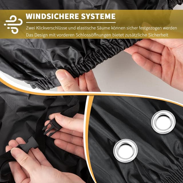 Thumbnail 3 de BEEWAY Fahrradabdeckung 200 x 110 x 70 cm