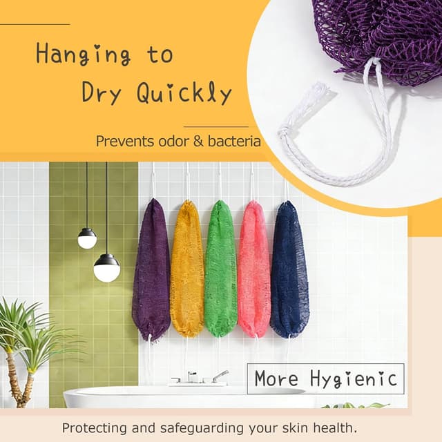 Thumbnail 4 de African Net Sponge 3-Piece Exfoliator