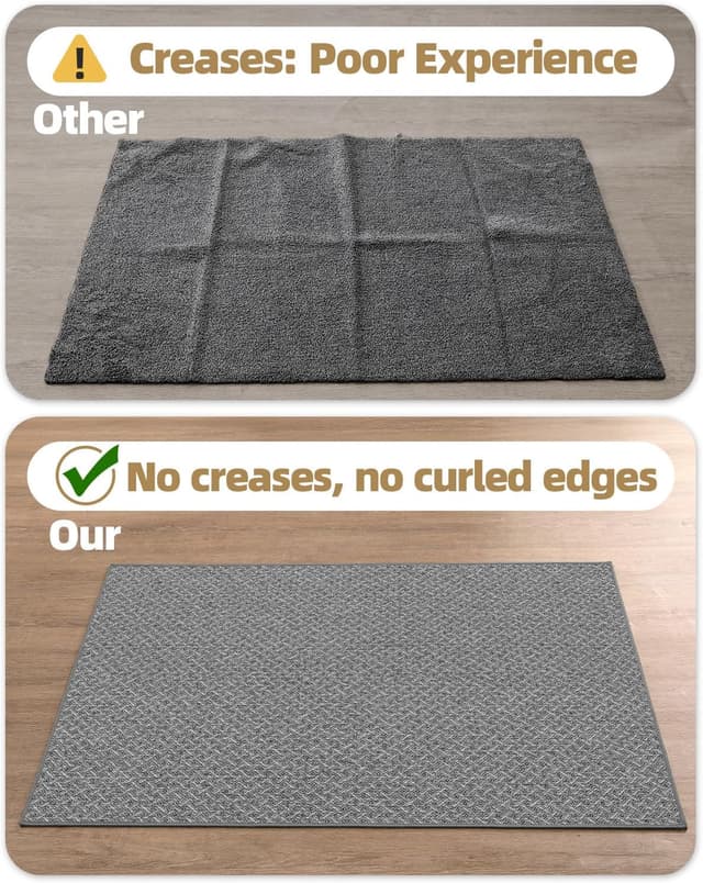 Thumbnail 4 de Color&Geometry Felpudo Entrada 44x76 cm Gris Claro