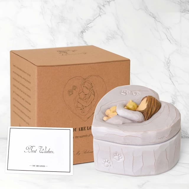 Thumbnail 3 de thovorrnl Orange Cat Memorial Box