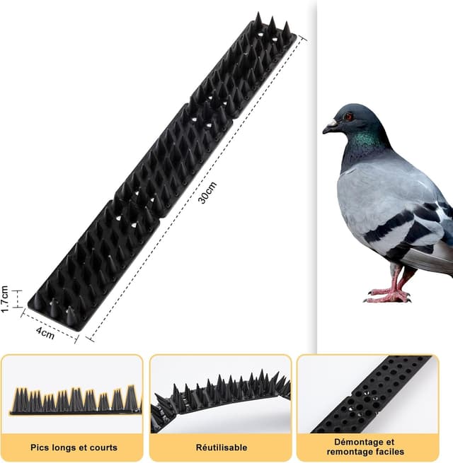 Thumbnail 2 de OFFO Pic Anti Pigeon 10,8 m