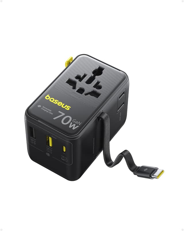 Thumbnail 8 de Baseus Enercore 70W Adaptador Universal de Corriente 🌍