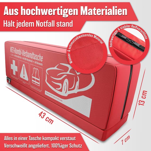 Thumbnail 3 de HELDENWERK KFZ Kombitasche 3in1 Erste Hilfe