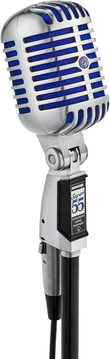 Thumbnail 6 de Shure Super 55 Deluxe XLR Supercardioid Dynamic Vocal Microphone (Vintage-Style)