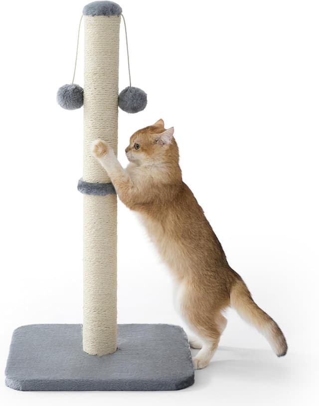 Detalle de LE SURE Cat Scratching Post 36x36x74cm