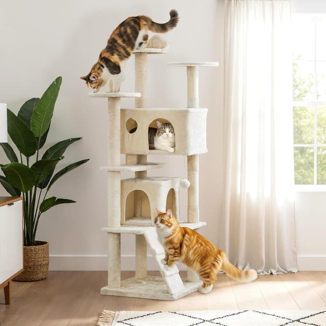 Thumbnail 1 de Yaheetech Arbre à Chat 178 cm pour 3–4 chats