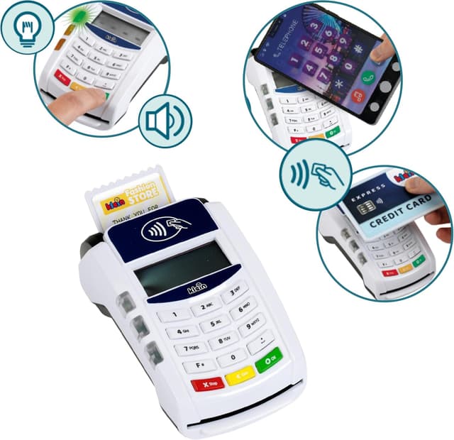 Thumbnail 2 de Theo Klein 7274 PoS-Terminal & Kinderhandy mit Licht, Sound und kontaktlosem Bezahlen