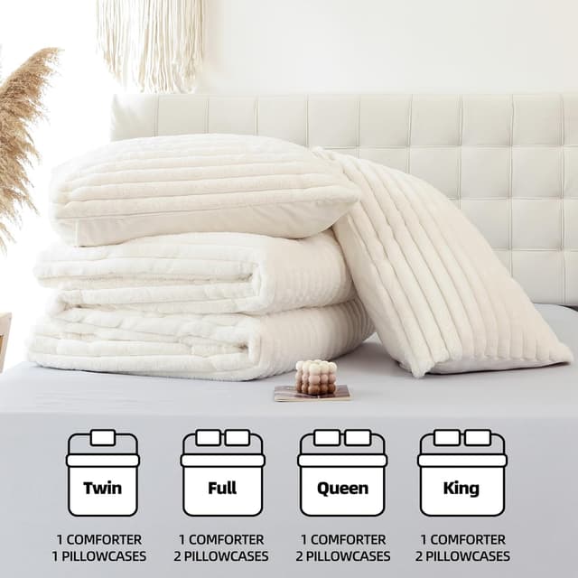 Thumbnail 6 de Smoofy Fluffy King Comforter Set 104x90