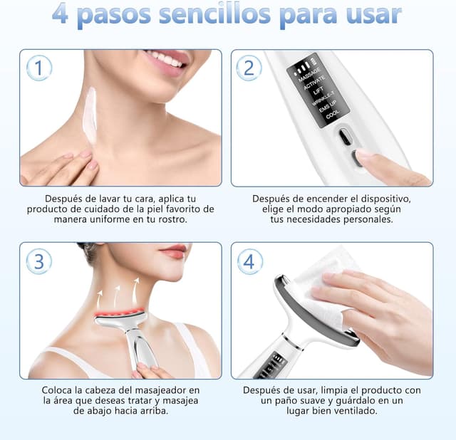 Thumbnail 4 de Masajeador Facial Eléctrico 6 Modos, Reafirma y Rejuvenece